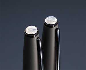 Conjunto de canetas com pedra da lua 1287036
