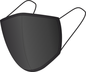 BLACK-BLACK コットンフェイスマスク 1401165